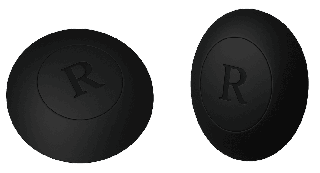 Rimonim Tech Smart-Park parking sensor with R monogram